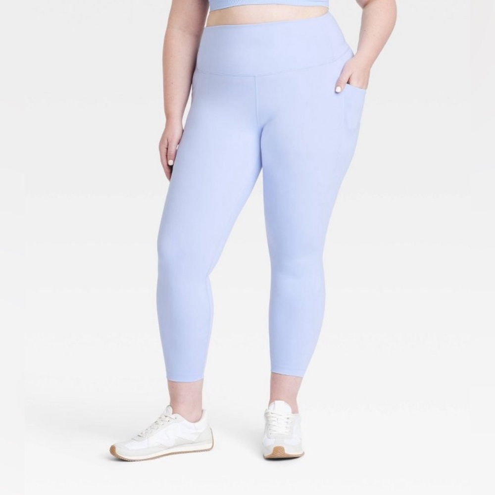 Women's All In Motion Dynamic Flex High-Rise Pocketed 7/8 Leggings 2X
